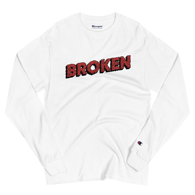Broken Drip Men's Champion Long Sleeve Shirt