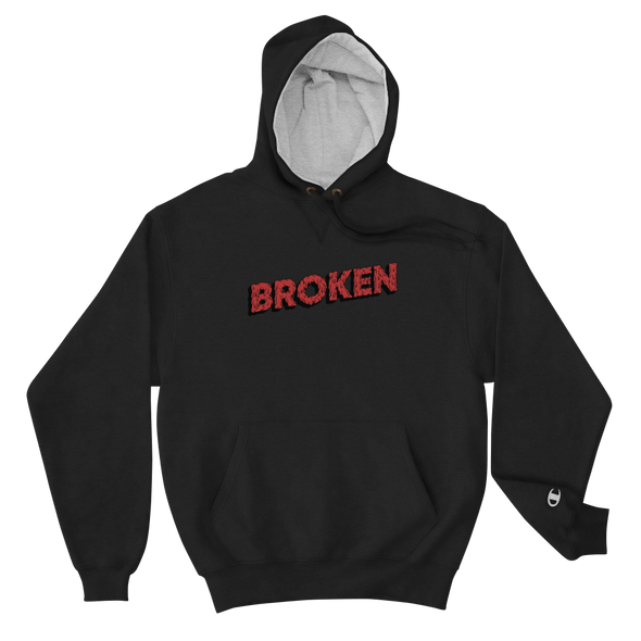 Broken Drip Champion Hoodie