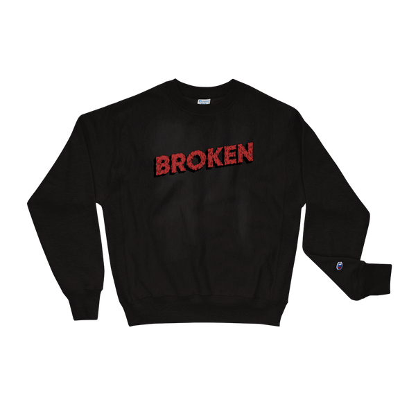 Broken Drip Champion Sweatshirt