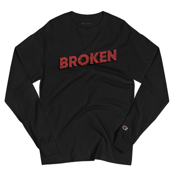 Broken Drip Men's Champion Long Sleeve Shirt