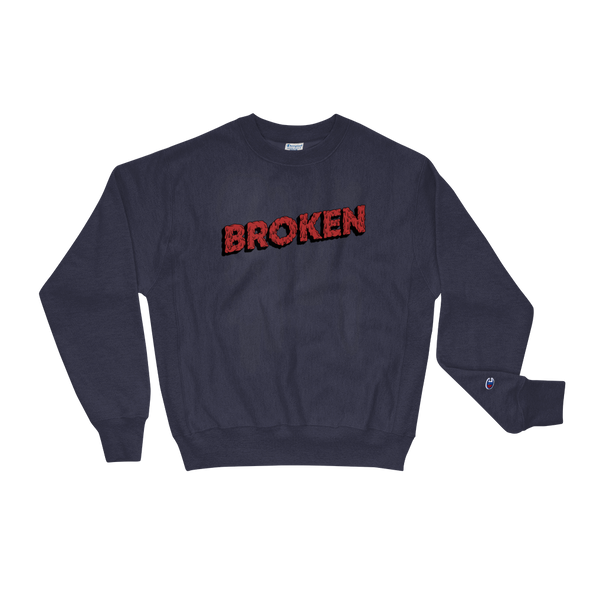 Broken Drip Champion Sweatshirt