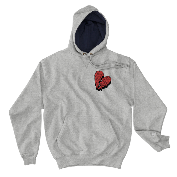 Broken Heart Drip Champion Hoodie