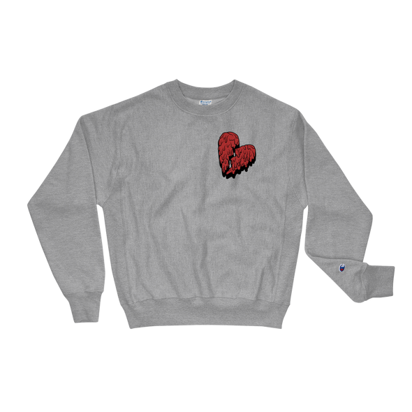 Broken Heart Drip Champion Sweatshirt