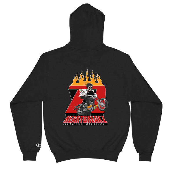 Flames Champion Hoodie